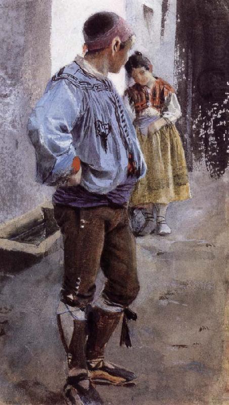 Anders Zorn Unknow work 22 china oil painting image